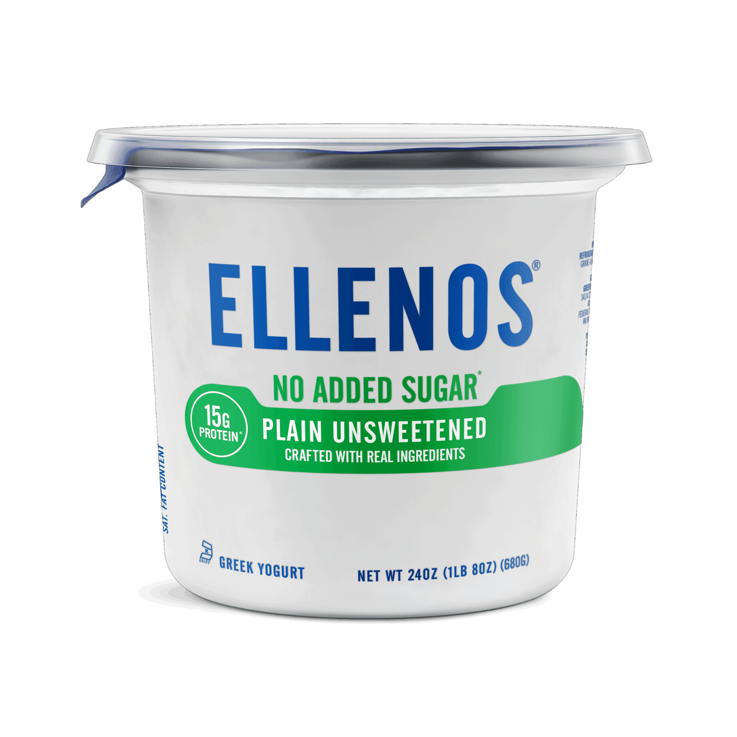 plain unsweetened front of pack