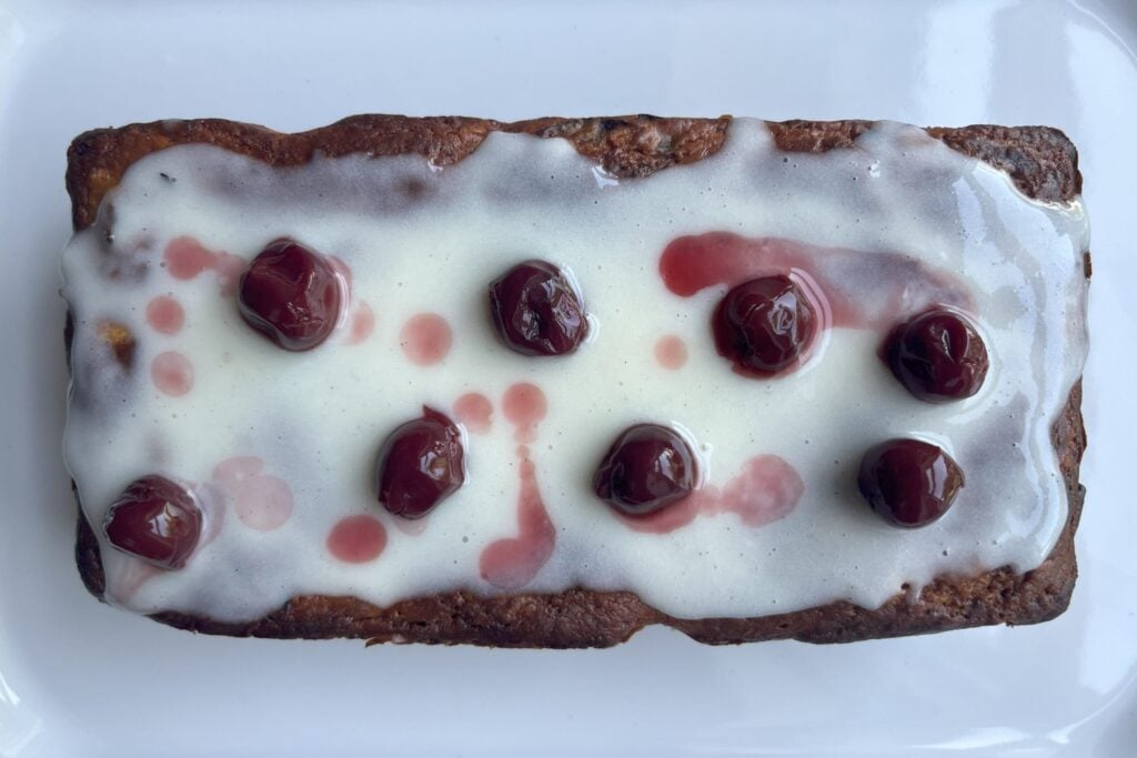 cherry loaf cake