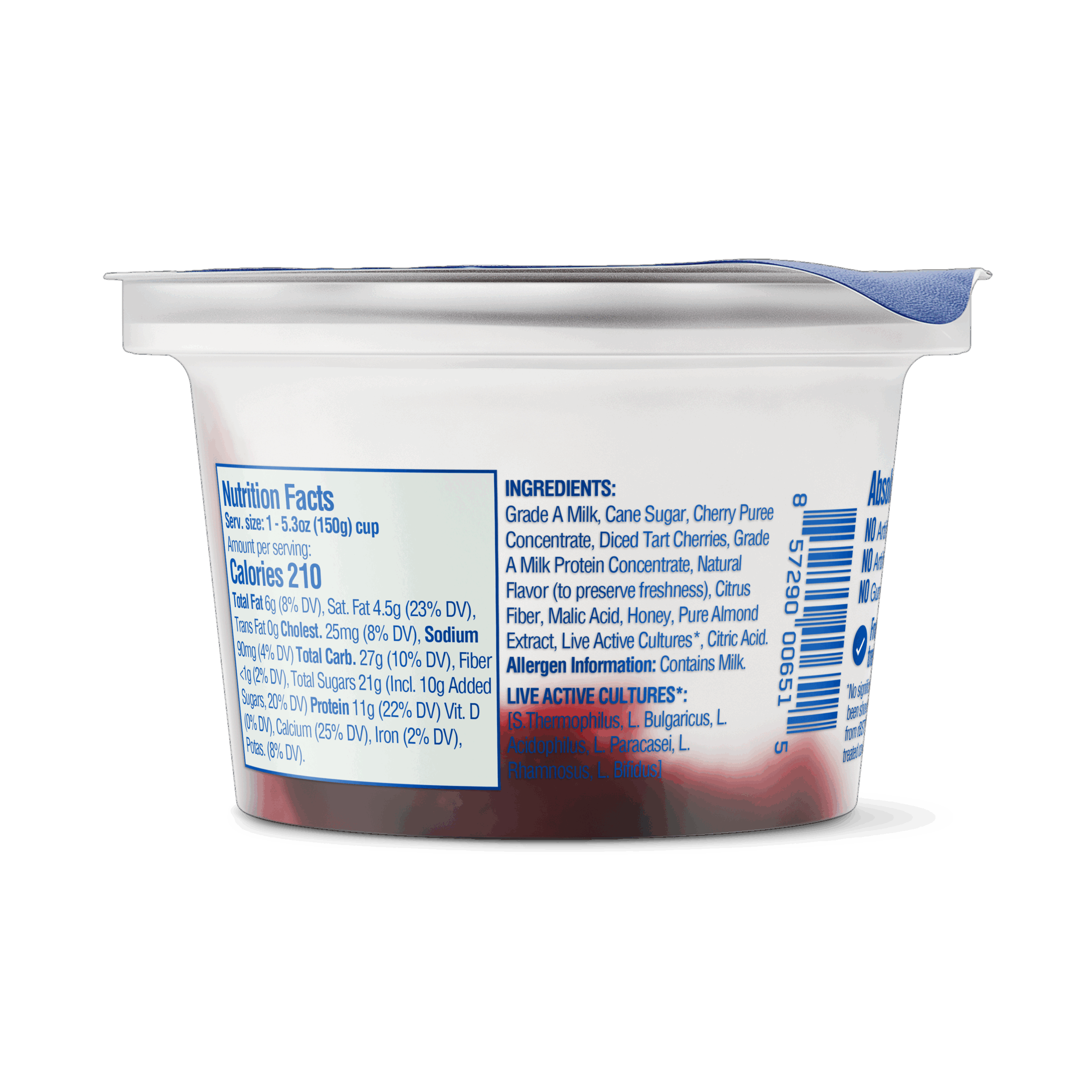 black cherry black cherry back of pack