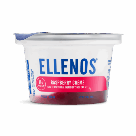 Raspberry Crème front of cup