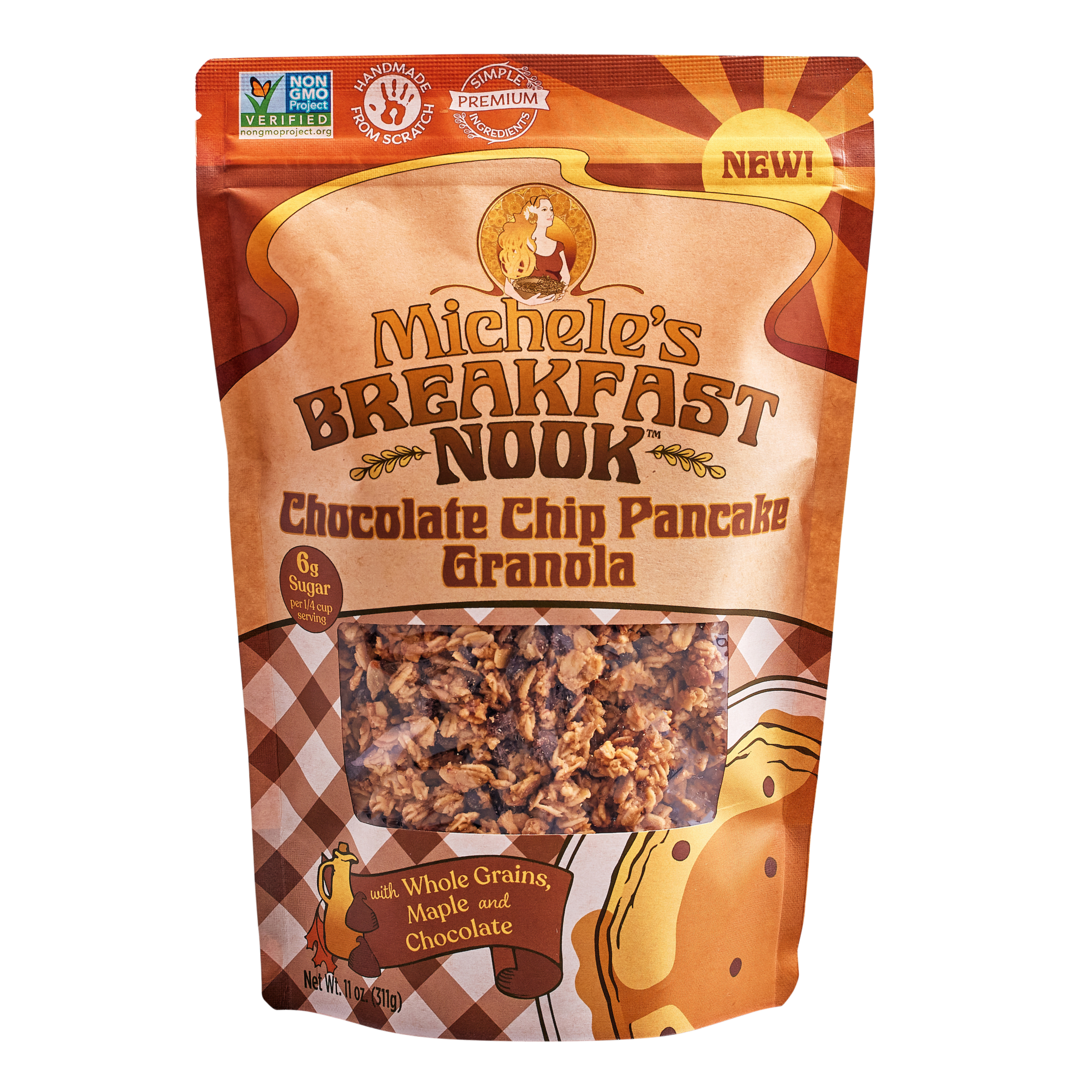 Chocolate Chip Pancake Granola