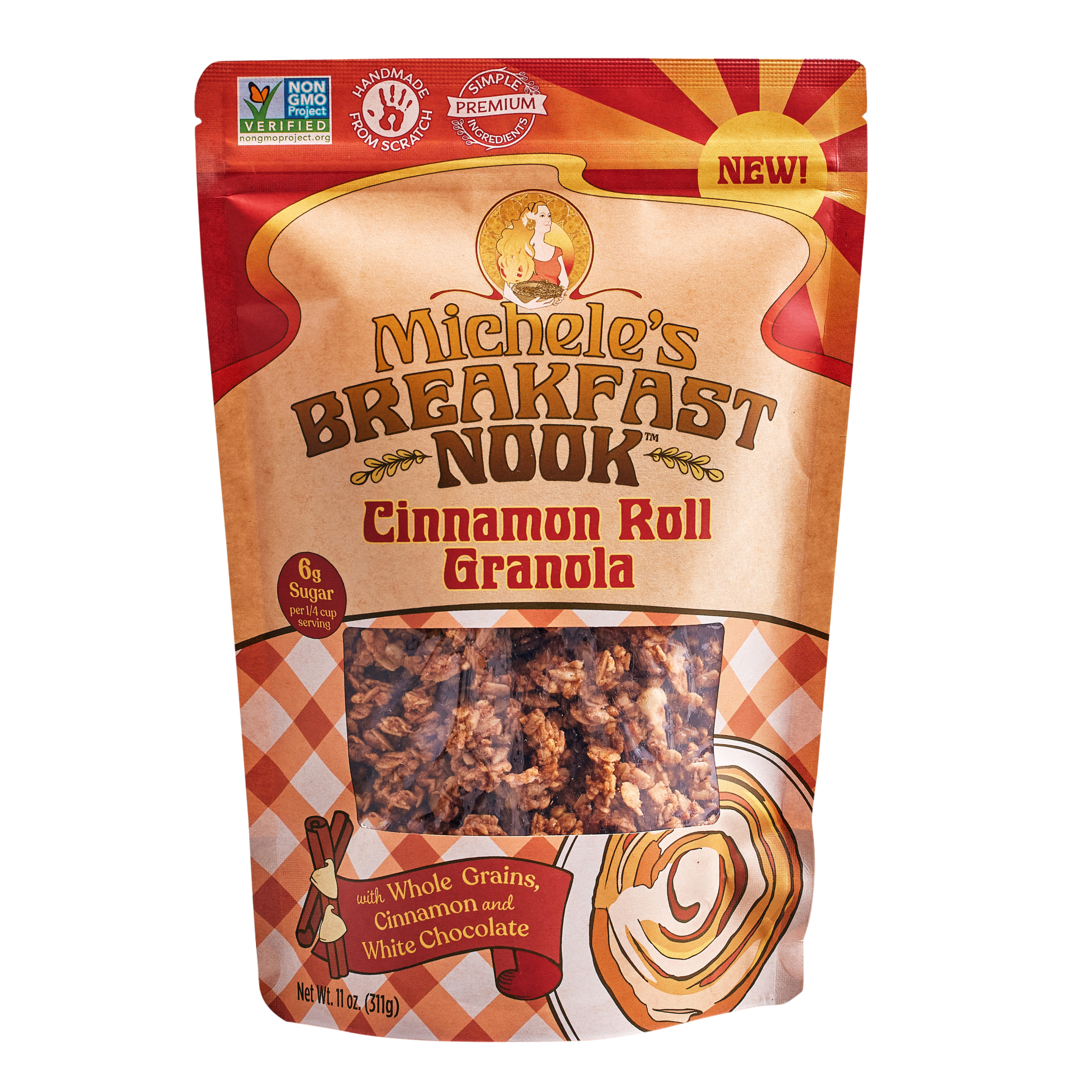 Cinnamon Roll Granola
